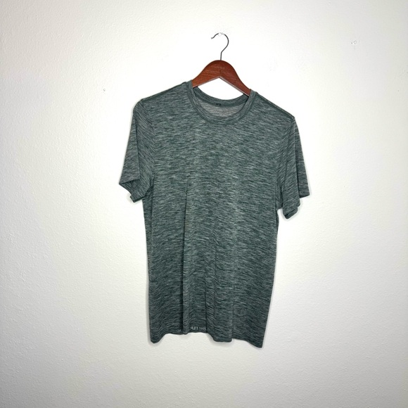 lululemon athletica Other - Lululemon Oxide Green Metal Vent Tech Surge Short Sleeve‎